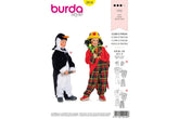 Schnittmuster burda style - Fantasy - Clown & Pinguin 2414